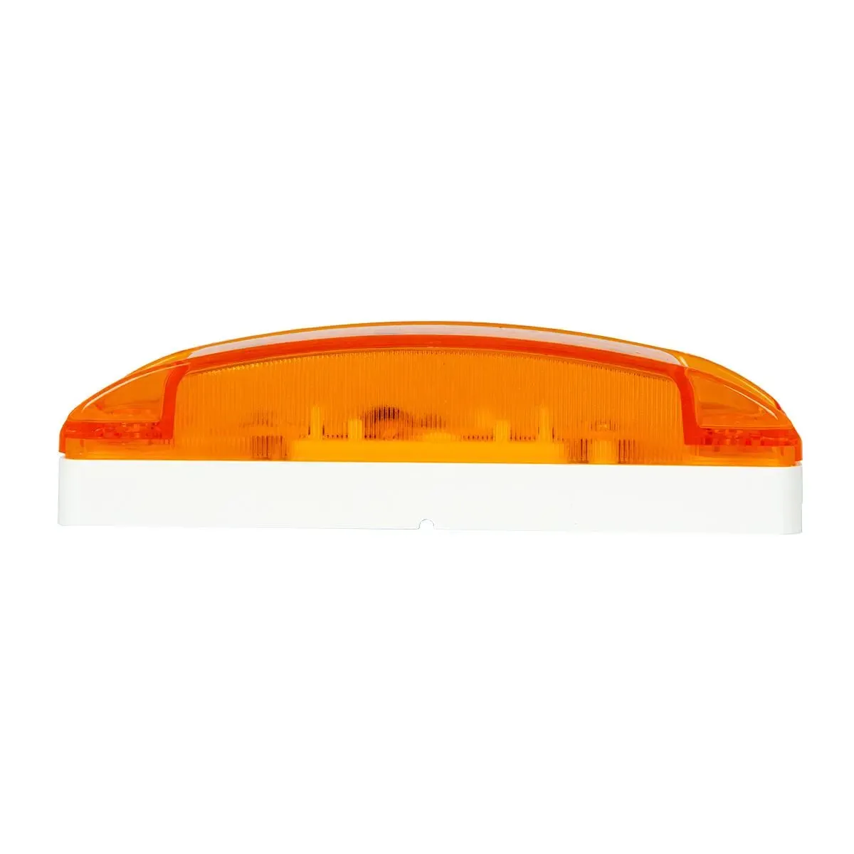 78283 TURTLE STYLE AMBER 6 LED MARKER LIGHT, REFLECTOR LENS