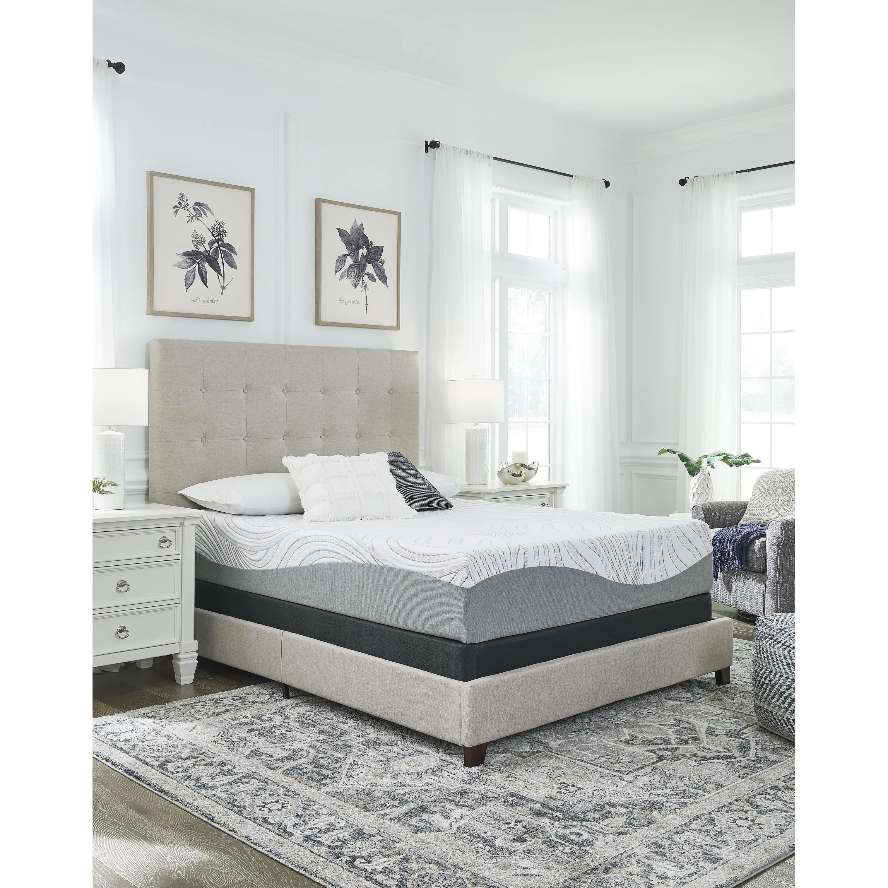 Sierra Sleep 12 Inch Memory Foam M59351 California King Mattress